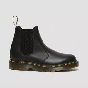 Black Leather Chelsea Boots